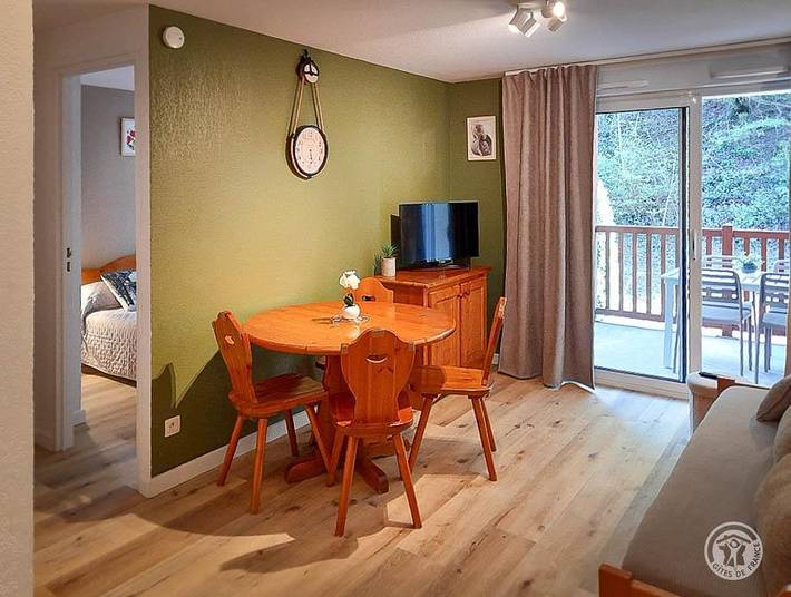 Gîte pour 2 personnes, avec piscine et terrasse à Saint-Lary-Soulan