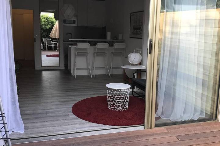 Maison de vacances pour 2 personnes, avec jardin et terrasse, animaux acceptés dans Cros de Cagnes