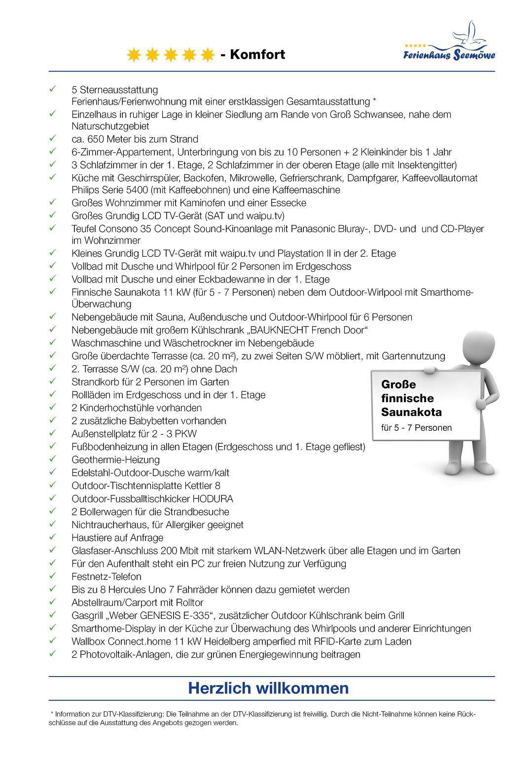 5* Wellness Oase in Groß Schwansee, Kalkhorst