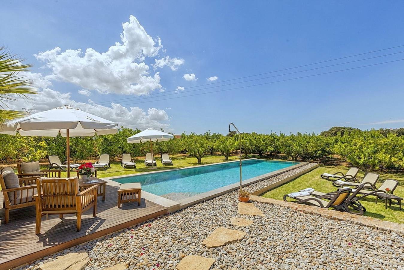 Landhaus 'Son Puca 1' mit privatem Pool, Wlan und Klimaanlage in Búger, Mallorca Inselmitte
