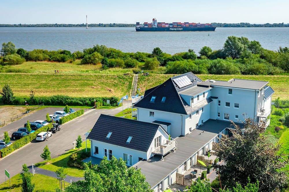 Ganze Wohnung, Elbaussicht Appartement D1 R2 - Ferien auf Krautsand Gmbh in Elbstrand Krautsand, Drochtersen