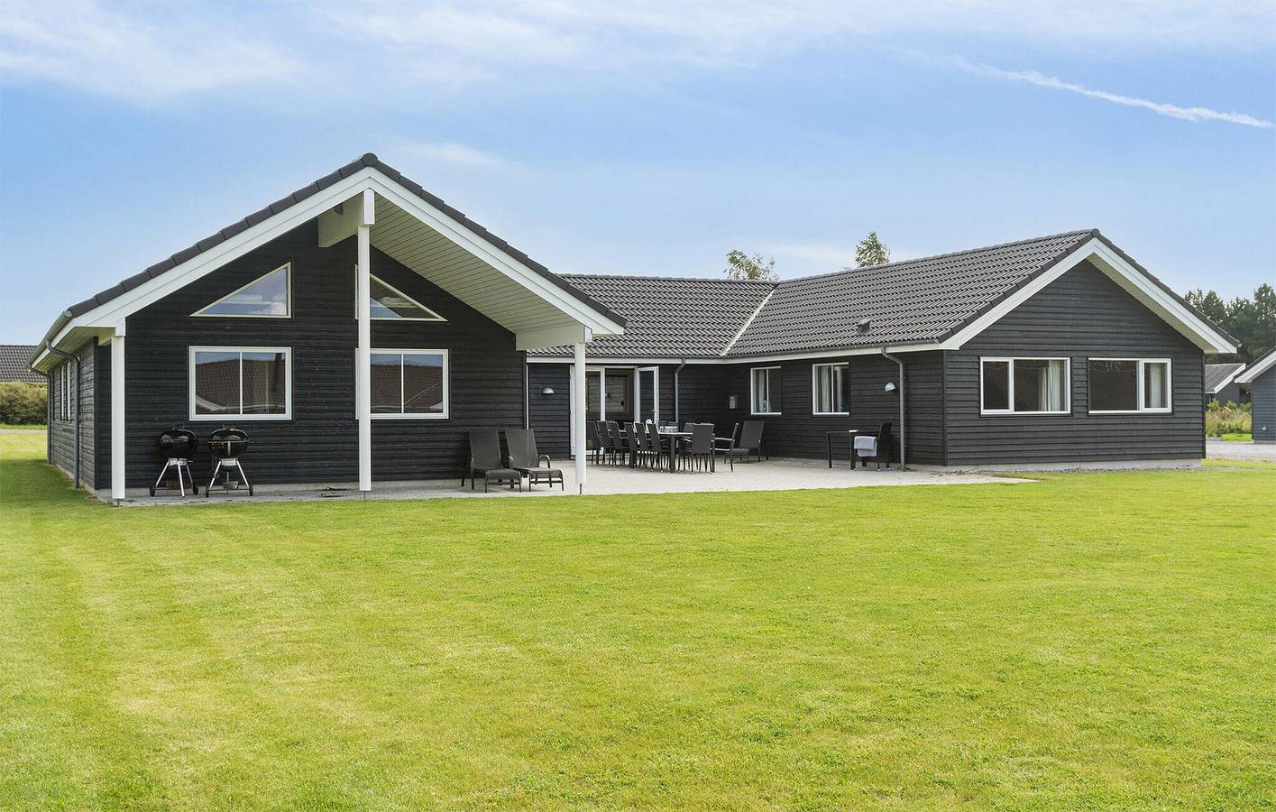 Ferienhaus für 20 Personen mit Terrasse in Råbylille Strand, Vordingborg und Umgebung