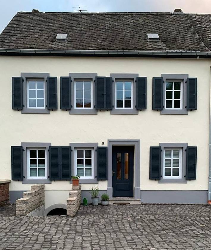 Ferienhaus für 5 Personen, mit Balkon und Terrasse sowie Garten und Ausblick
