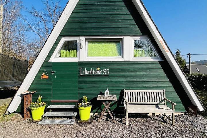 Ferienpark für 4 Personen, mit Terrasse und Garten