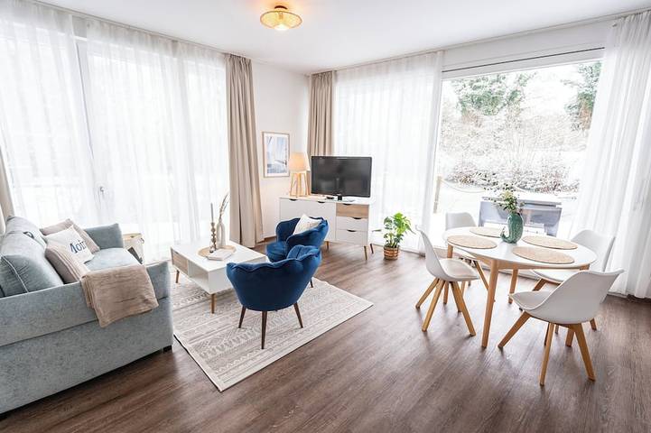 Ferienhaus für 12 Personen, mit Balkon und Garten sowie Sauna
