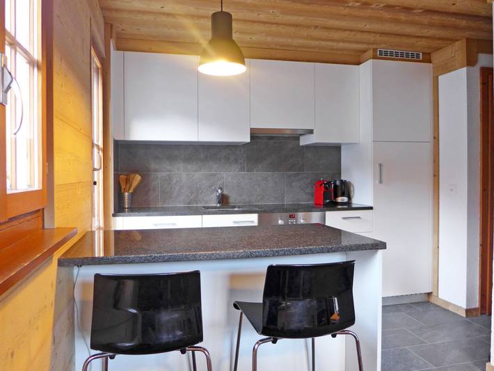 Ferienhaus für 6 Personen, mit Balkon und Terrasse sowie Garten und Ausblick in Kanton Freiburg - 4