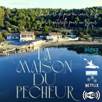 Gîte pour 4 personnes, avec jardin ainsi que vue sur le lac et vue à Sigean