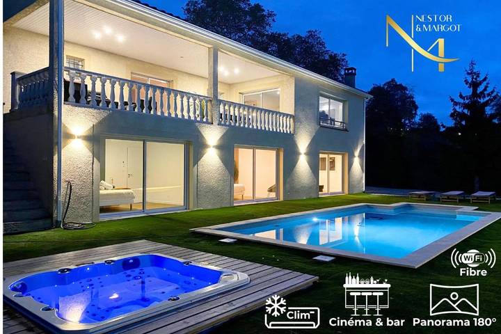 Chalet para 15 personas, con jacuzzi además de piscina y jardín - 1