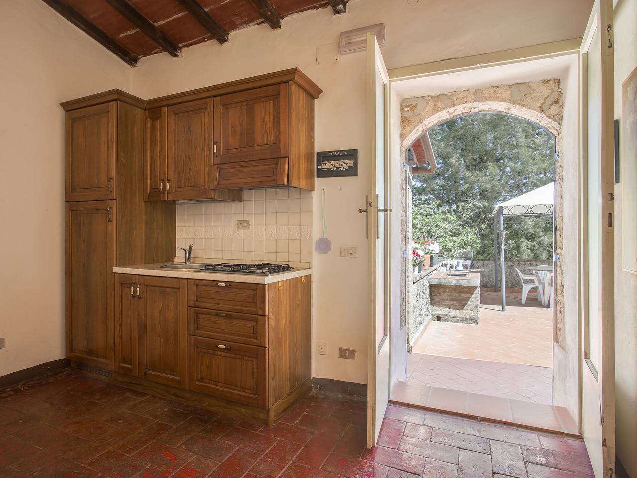 Appartamento intero, Fattoria Petraglia - Terrazza in Monteriggioni, Chianti