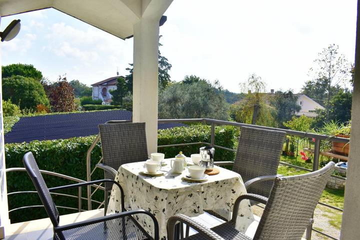 Apartament wakacyjny dla 4 osób, z Balkon/ taras w Kanegra