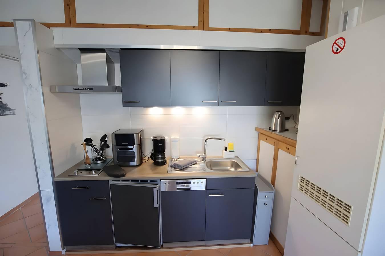 Ganze Wohnung, Ferienwohnung 'Meereswelle 2' mit Gemeinschaftsterrasse, Gemeinschaftsgarten und Wi-Fi in Büsum, Nordseeküste