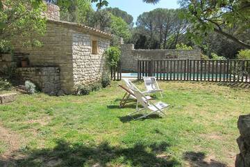Gîte pour 6 personnes, avec piscine et jardin à Salinelles