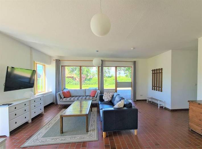Ferienwohnung für 7 Personen, mit Terrasse und Garten sowie Ausblick