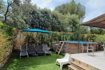 Gîte pour 6 personnes, avec terrasse et jardin à Montferrier-sur-Lez