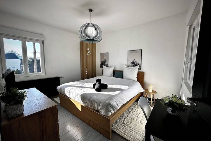 Appartement entier, Le cabestan 700m de la mer avec terrasse et terrain de pétanque, animaux accepté in Cayeux-sur-Mer, Région d'Abbeville