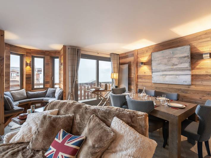 Apartamento entero, Apartamento familiar a pie de pistas con WiFi en Courchevel in Courchevel 1650 (Moriond), Saint-Bon-Tarentaise