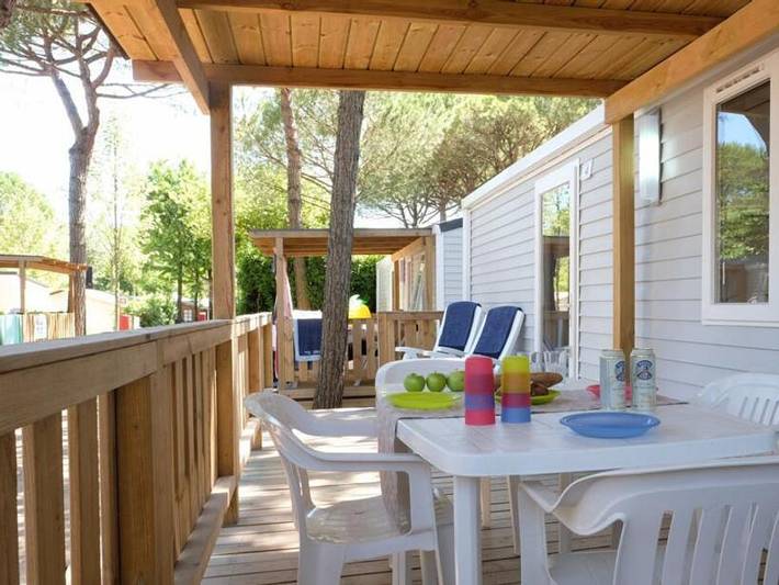 Camping Internazionale Manacore - Casa mobile 4 persone - Happy Relax - Collina in Bescile o Manacore, Peschici e dintorni