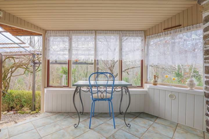 Gîte Lagachon: vista montagna, terrazza e giardino privati in Saint-Étienne-de-Boulogne, Parc naturel régional des Monts d'Ardèche