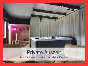 Ferienwohnung für 5 Personen, mit Sauna und Garten sowie Whirlpool in Rheinebene