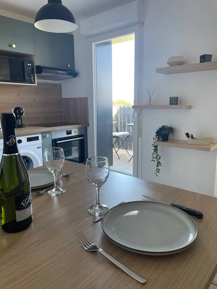 Apartamento de vacaciones para 2 personas, con balcón - 1