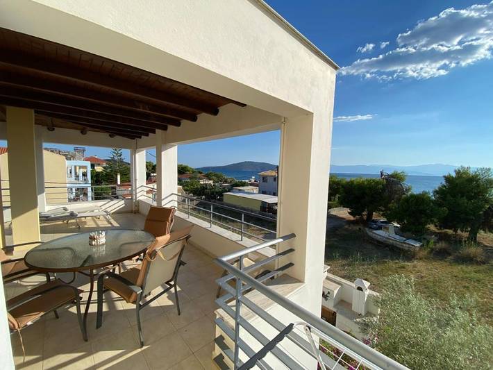Appartement de vacances pour 4 personnes, avec Balcon ainsi que Terrasse et Vue