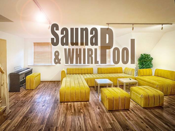 Ferienwohnung für 10 Personen, mit Pool und Whirlpool sowie Garten und Sauna, kinderfreundlich - 1