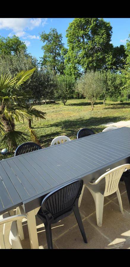 Location de vacances pour 10 personnes, avec Terrasse et Jardin ainsi que Piscine et Vue à Lalbenque - 4