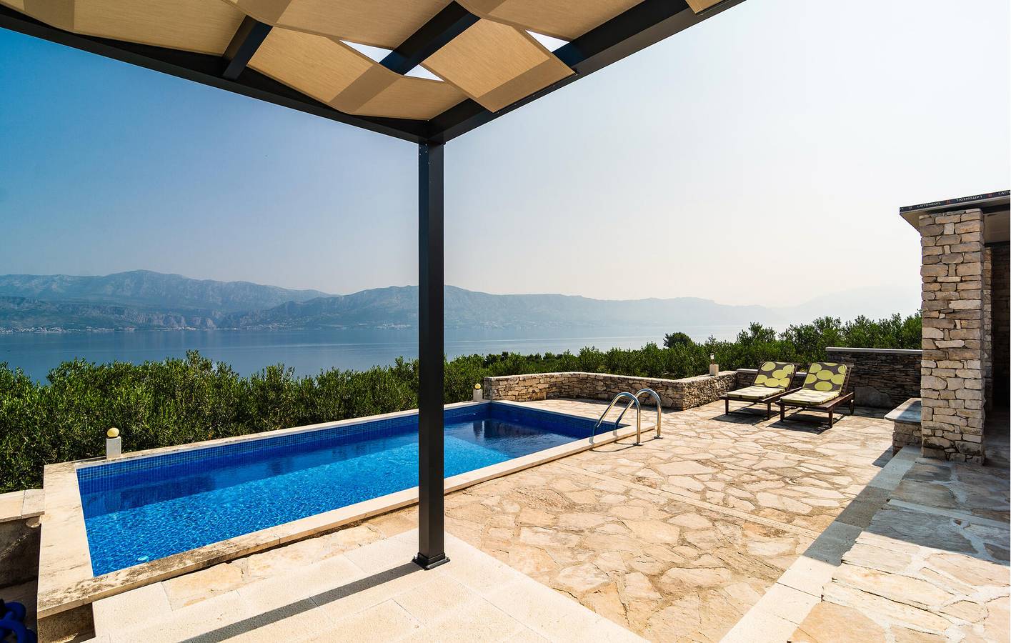 Casa vacanza per 2 persone con piscina in Postire, Brac