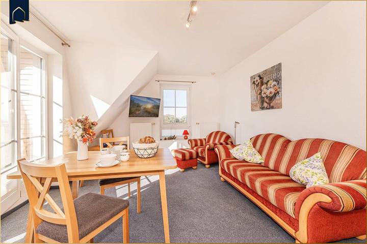 Ferienwohnung für 4 Personen, mit Ausblick und Garten sowie Sauna und Seeblick in Loddin - 3