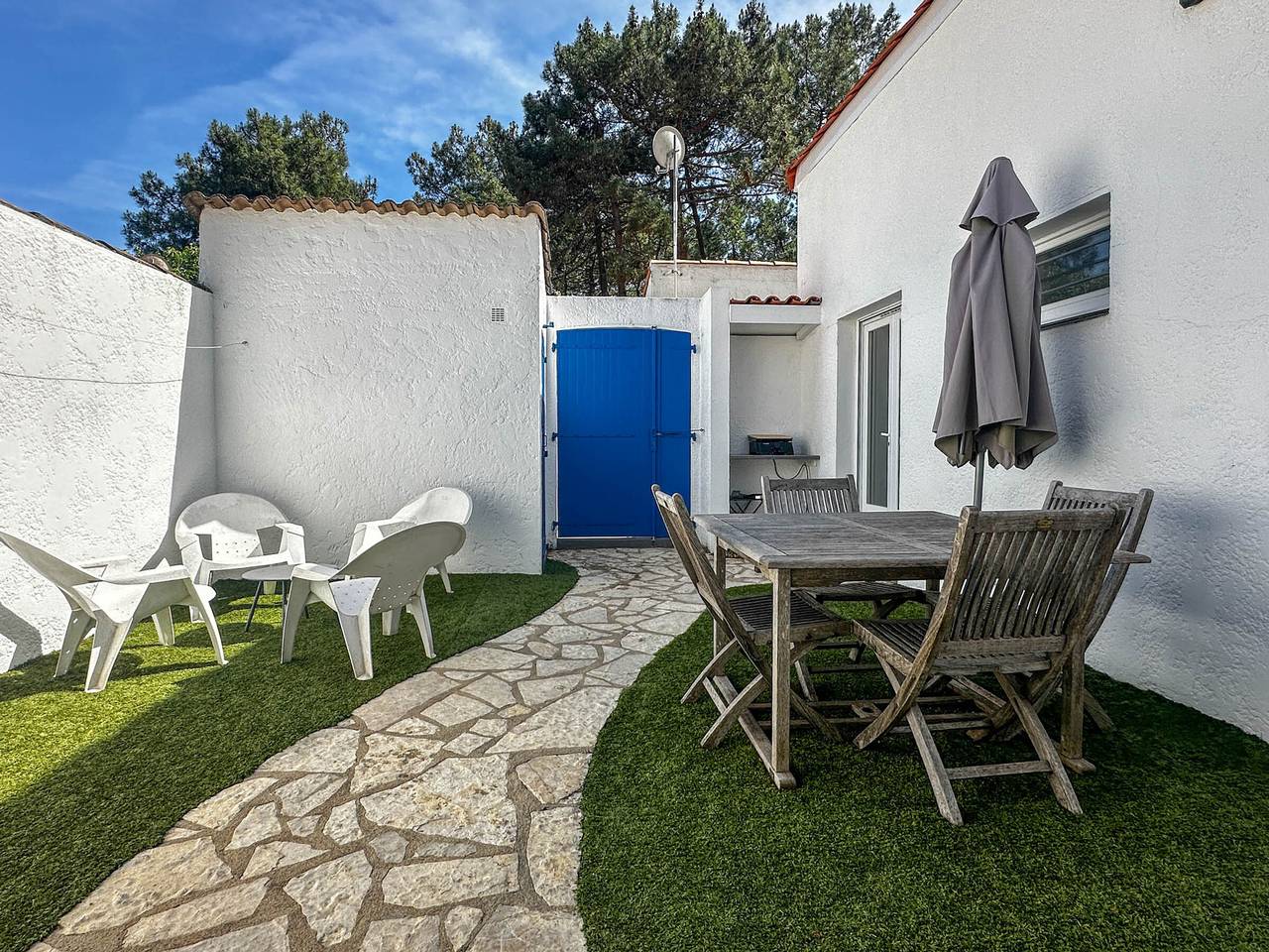 Villa 3 pièces à 100m de la mer avec patio et parking in La Palmyre, Les Mathes