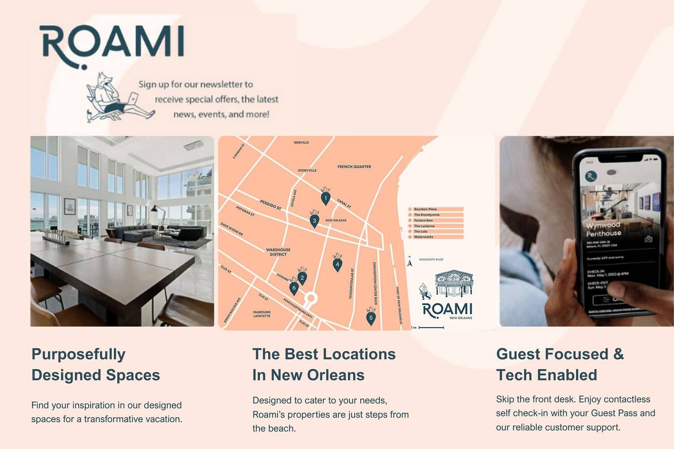 Apartamento entero, Roami at Duncan Plaza   1Br in Storyville (New Orleans), New Orleans
