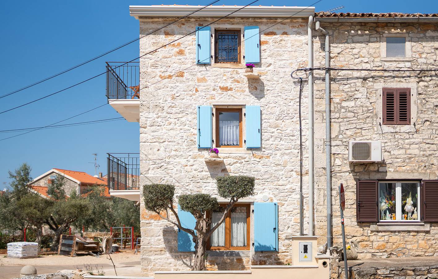 Gezellig appartement met terras, wifi en parkeergelegenheid, op 400 meter van een restaurant in Vabriga, Tar-Vabriga