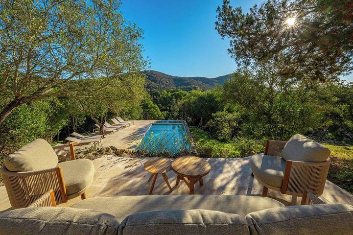 Maison de vacances pour 8 personnes, avec jardin dans Palombaggia