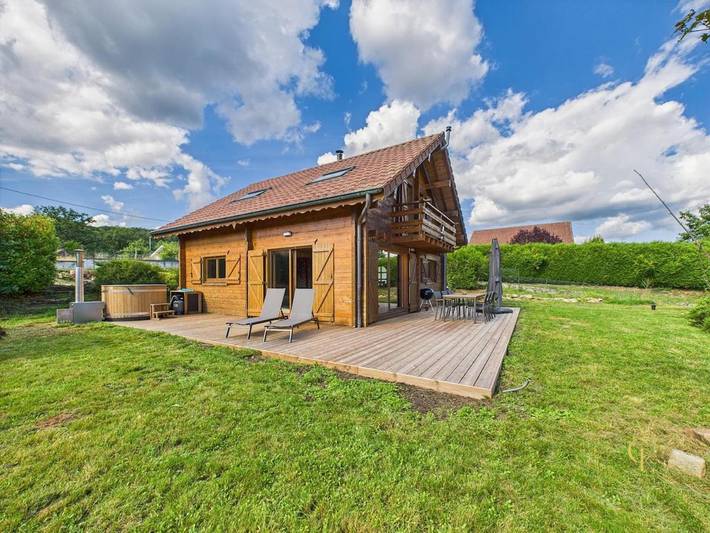Chalet pour 6 personnes, avec Balcon et Terrasse à Plancher-Bas
