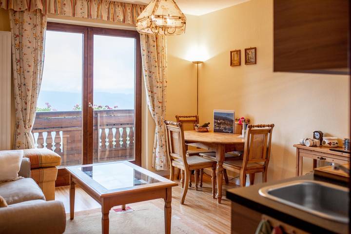 Ferienwohnung für 4 Personen, mit Seeblick und Balkon sowie Ausblick, mit Haustier am Millstätter See - 3