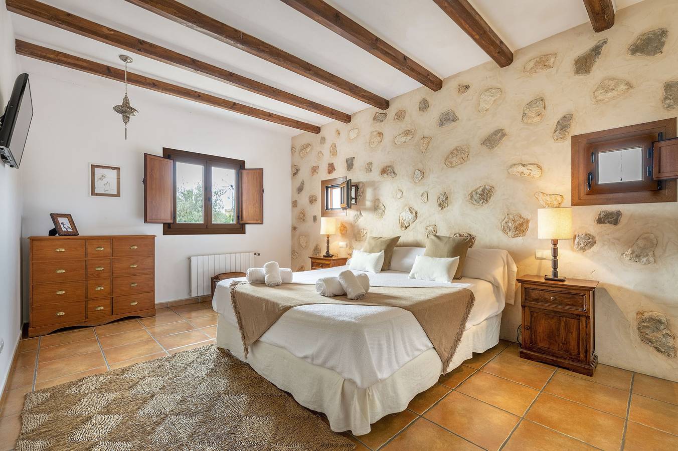 Villa Can Jaume Arabí de Baix in Puig d'en Valls, Santa Eulària des Riu