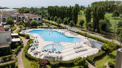 Ferienwohnung für 5 Personen, mit Garten und Pool sowie Ausblick in Duna Verde