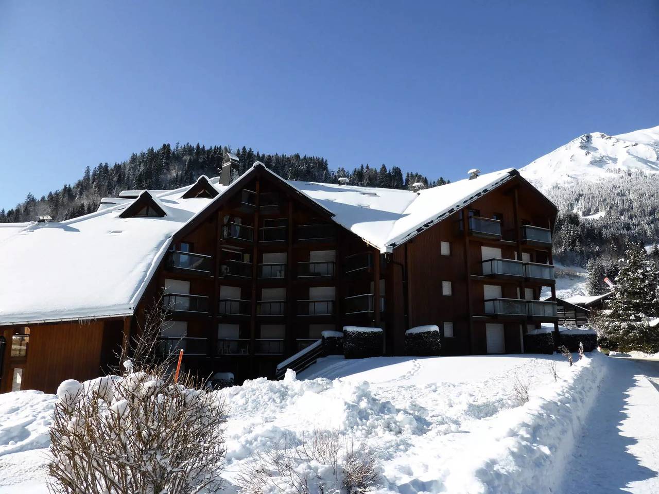 Estudio entero, Enclave I638 in Les Contamines-Montjoie, Pays du Mont-Blanc
