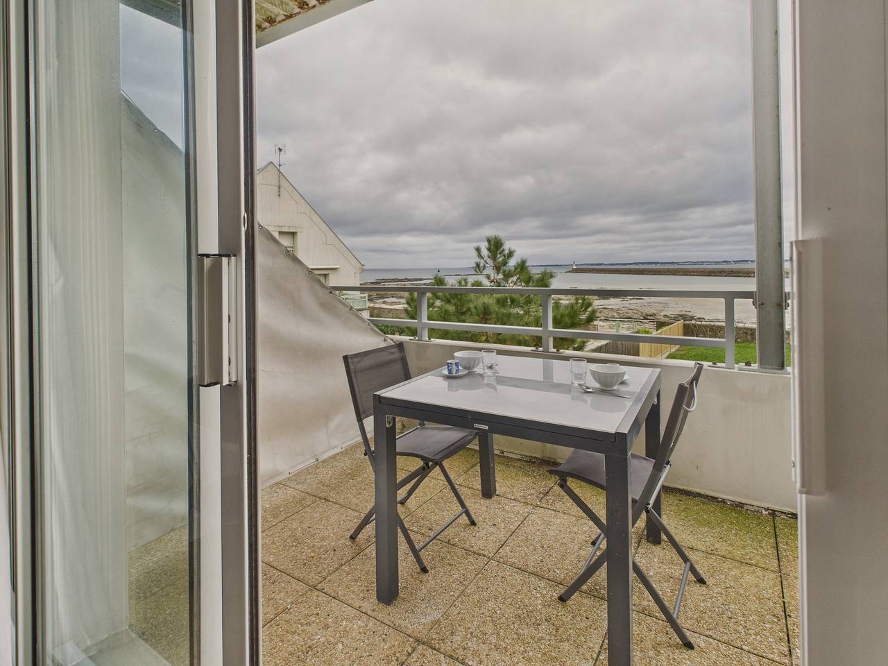 Ganzes Studio, Meerblick mit Balkon - Studio für 2  mit Pool in Le Croisic, Côte d'Amour