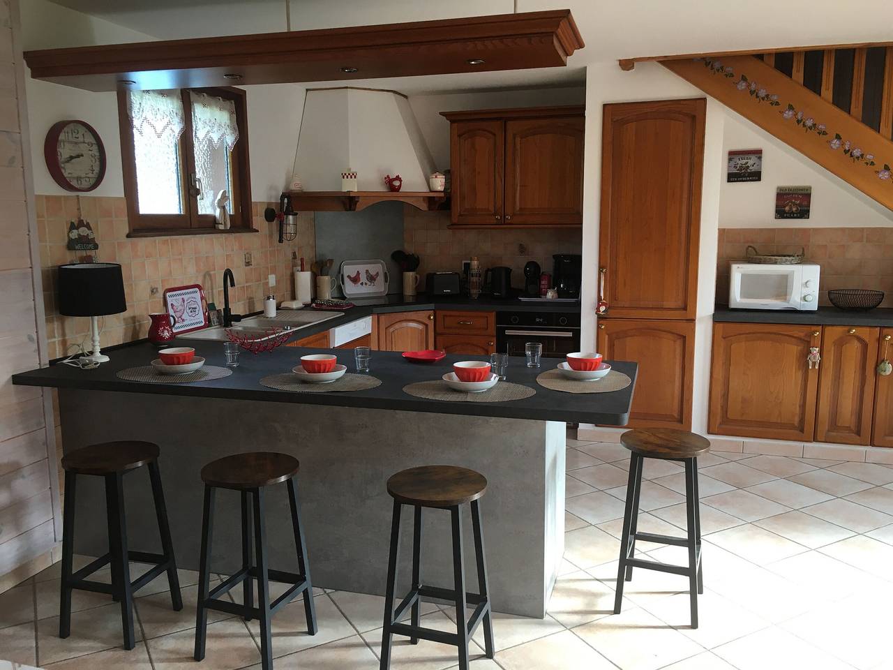 Gîte voor 6 personen met tuin in Saint-Nabord, Épinal en omgeving