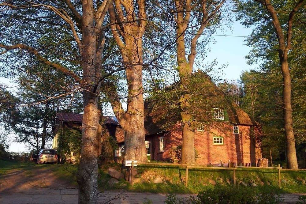 Ganze Wohnung, Ferienhaus Romantisches Reetdachhaus in Schnarup-Thumby, Grünes Binnenland