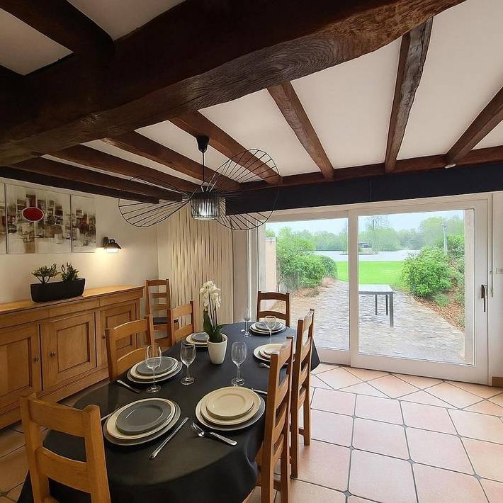 Location de vacances pour 6 personnes, avec sauna et vue ainsi que jardin et vue sur le lac à Bressuire - 4