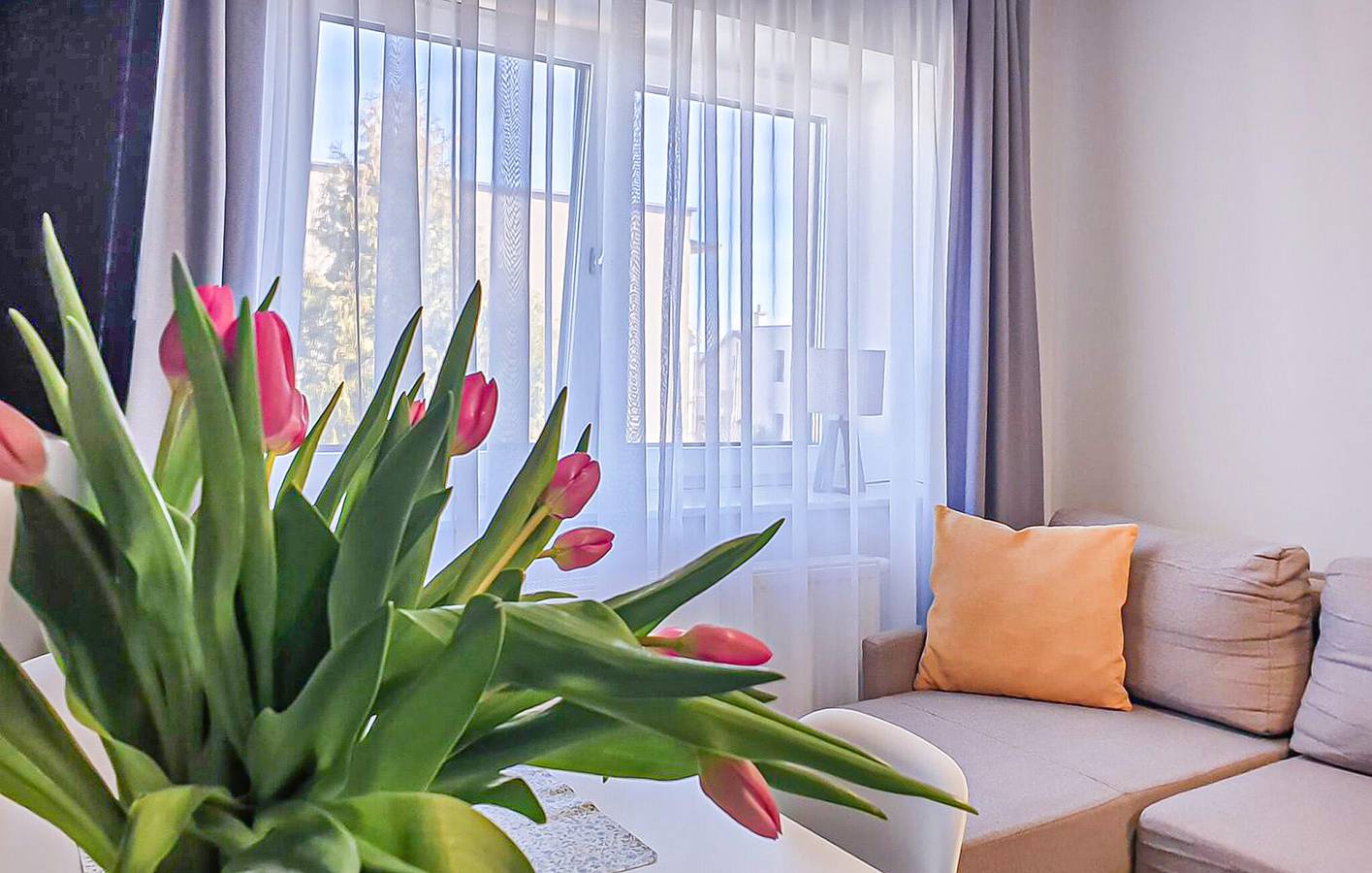 Ganze Ferienwohnung, Ferienwohnung für 4 Personen mit Terrasse in Leba, Slowinzischer Nationalpark