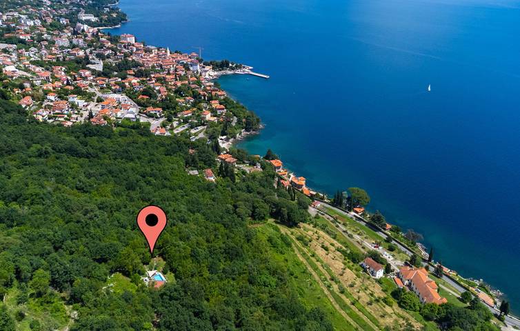 Villa für 4 Personen, mit Terrasse und Garten in Opatija Riviera - 2