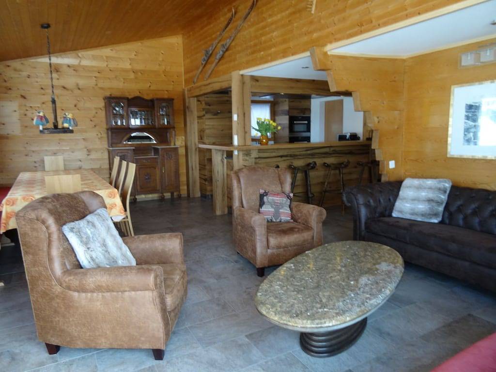 Im Chalet Bellavista in Betten, Aletsch Arena
