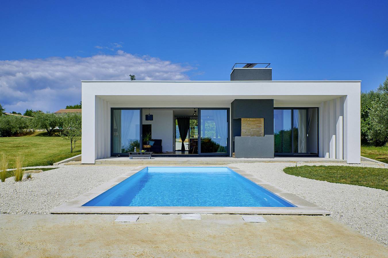 Villa para 4 pessoas com varanda/terraço in Svetvincenat, Istria Central