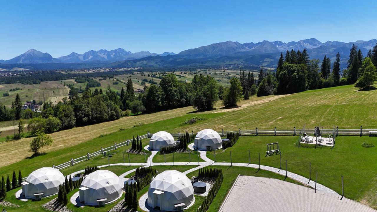 Mountain Glamp Zakopane - Jacuzzi - Widok na Góry in Poronin, Karpaty (Polska)
