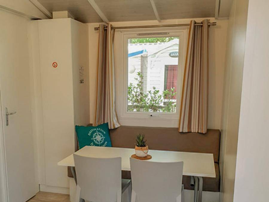 Camping Le Fief Melin - Mobilheim 4 personen - Komfort Kompakt in Le Château-d'Oléron, Côte de Beauté