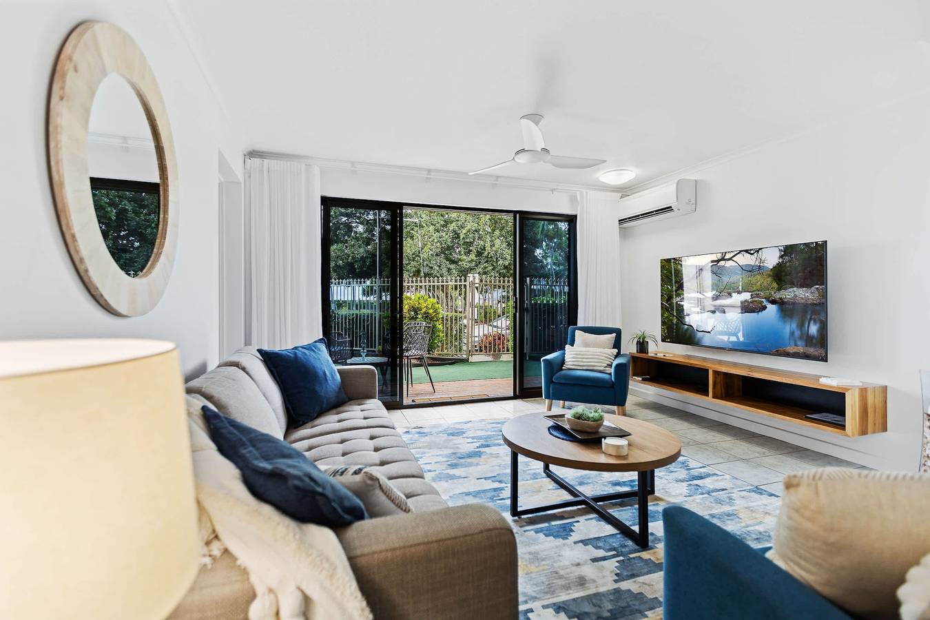 Entire apartment, Rainforest   Reef Retreat - Esplanade Ground-Floor Apartment in Cairns North, Cairns