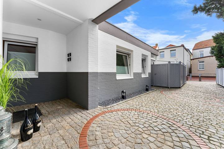 Bungalow für 4 Personen, mit Balkon
